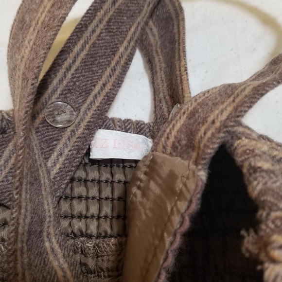 Liz Lisa pinstripe suspender babydoll dress - Picture 2 of 6